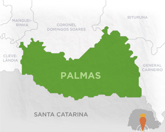 Mapa Palmas