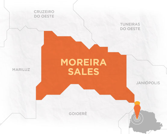 Mapa Moreira Sales