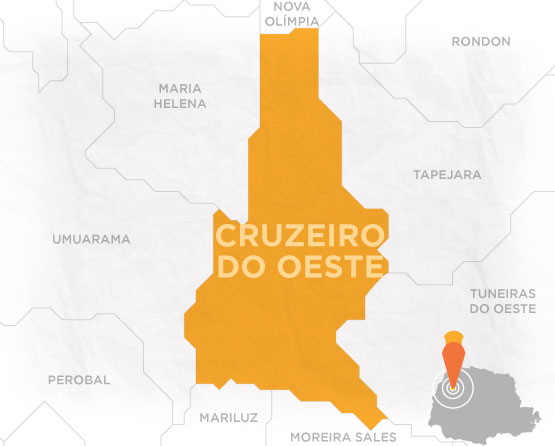 Mapa Cruzeiro do Sul