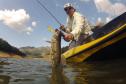 Pesca esportiva na Represa do Baixo Iguaçu incentiva turismo náutico no Paraná