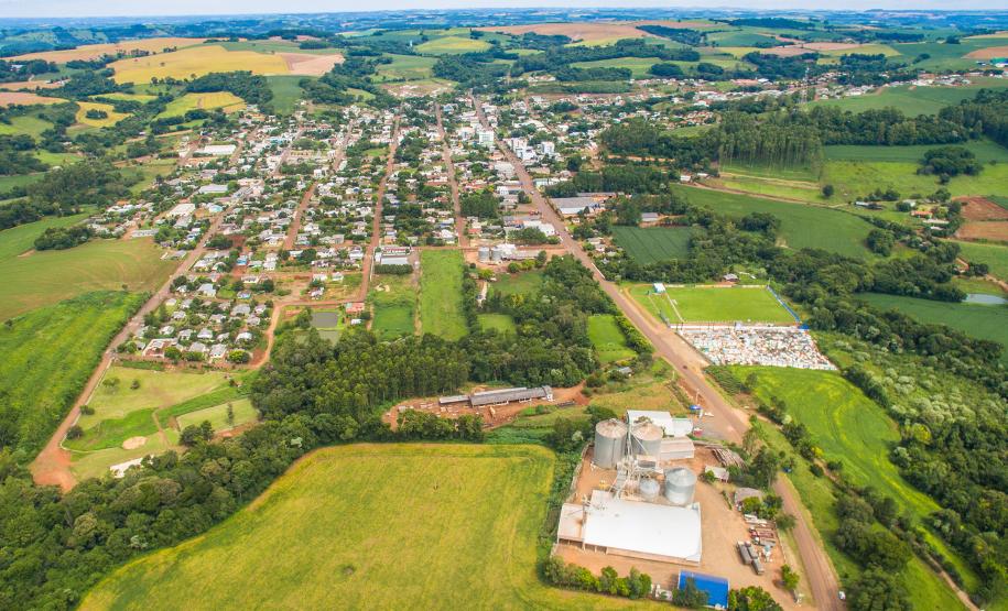 Vista aérea de Verê