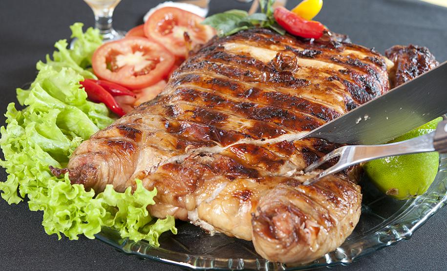 Frango Desossado Recheado