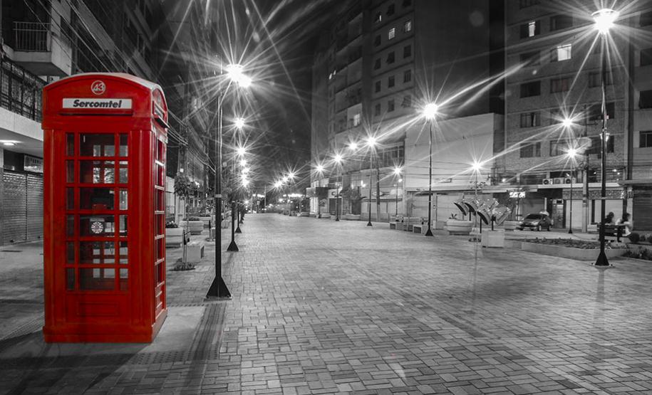 Calçadão da Av. Paraná