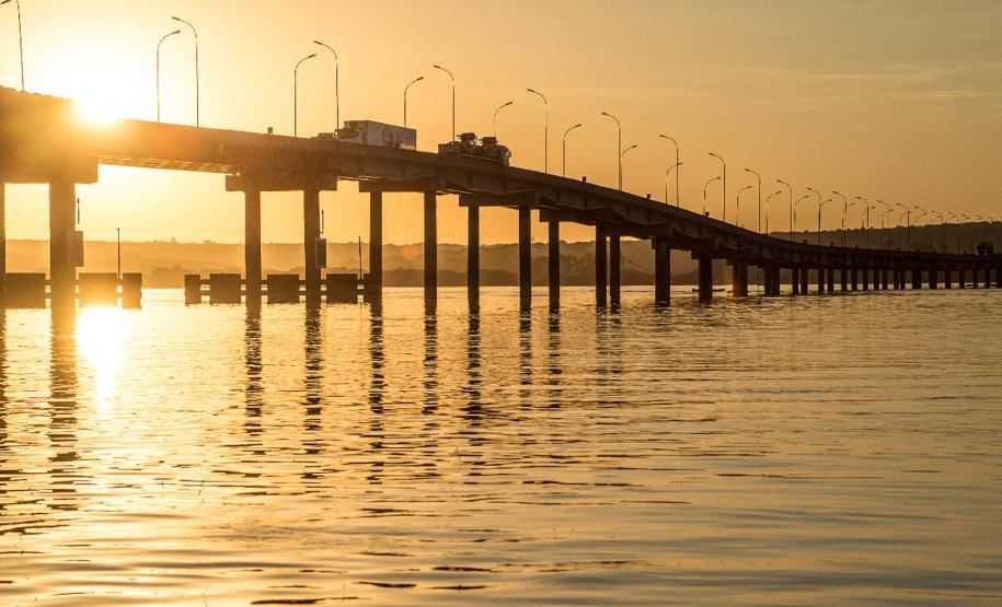 Por do Sol Ponte Ayrton Senna