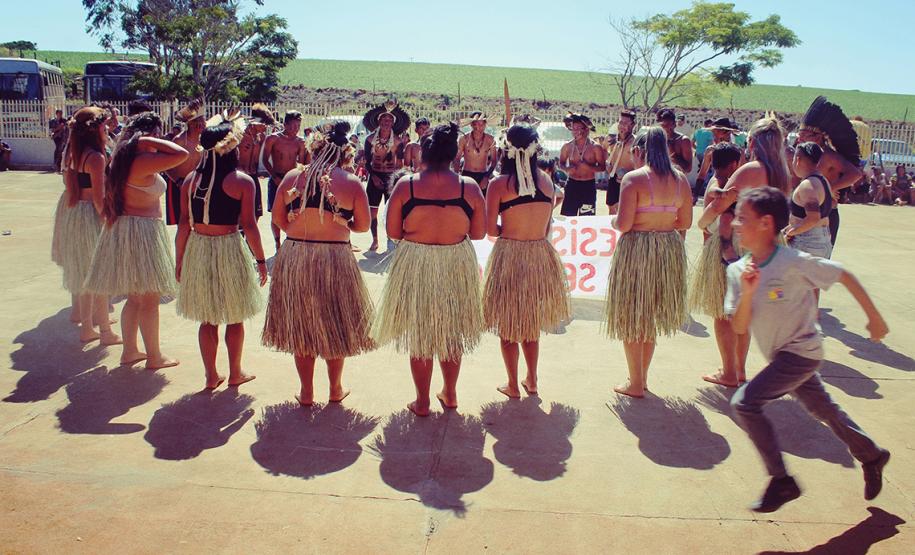 Caingangues da Terra Indígena Apucaraninha