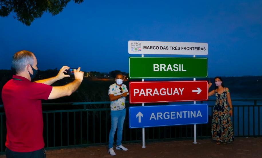 Atrações turísticas de Foz já atraíram 33,6 mil pessoas em 2021.