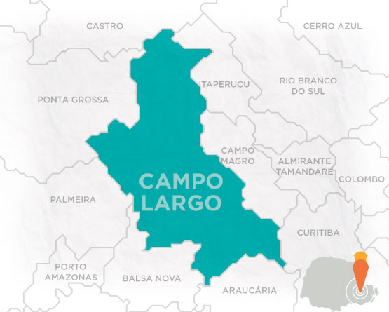 Mapa de Campo Largo