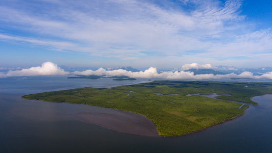Ilhas em Guaraqueçaba