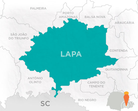 Mapa Lapa