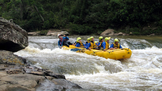 Rafting em Sengés