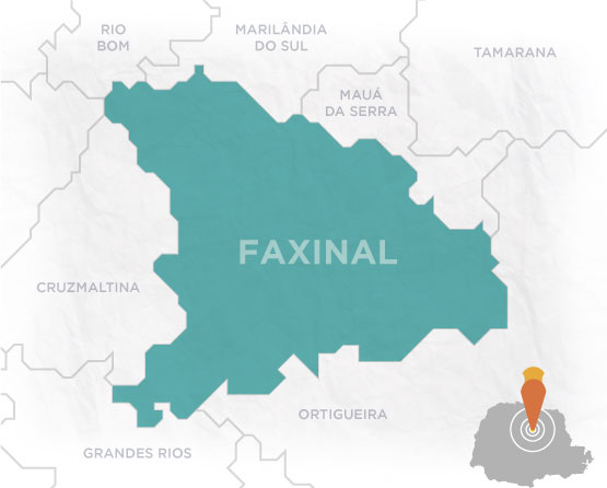 Mapa Faxinal