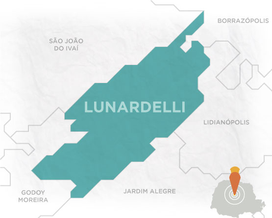 Mapa Lunardelli
