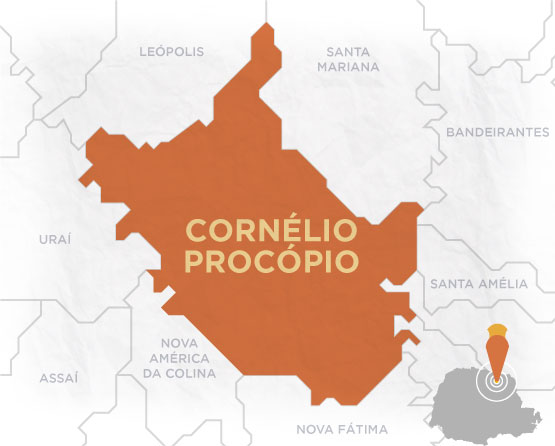 Mapa Cornélio Procópio