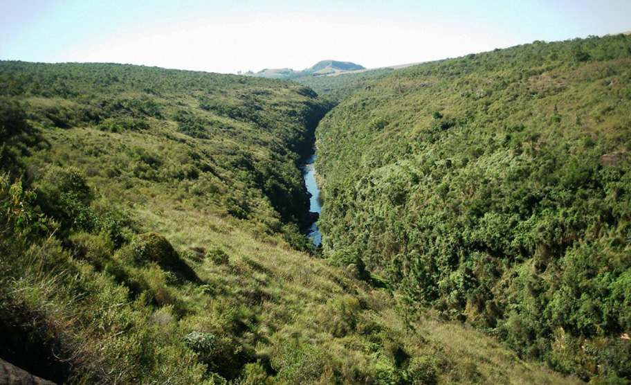 Parque Estadual do Cerrado - Cânion do Rio Jaguariaíva