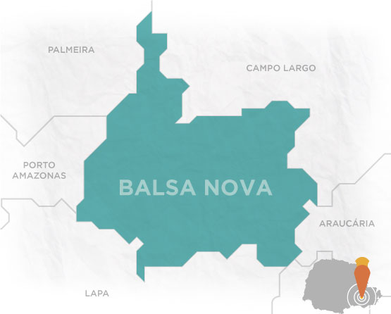 Mapa Balsa Nova