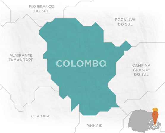 Mapa Colombo