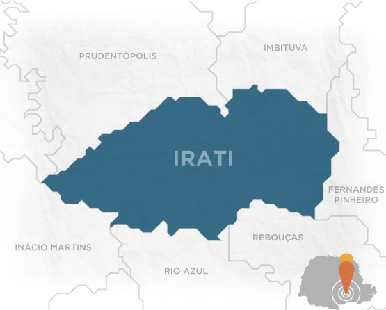 Mapa Irati