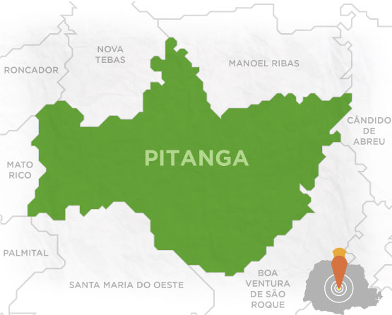 Mapa Pitanga