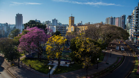 Praça Presidente Vargas - Foto: Rodinei Santos / Departamento de Imprensa Prefeitura de Pato Branco