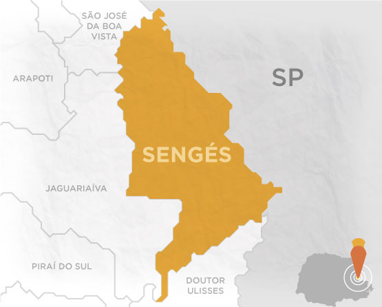 Mapa Sengés