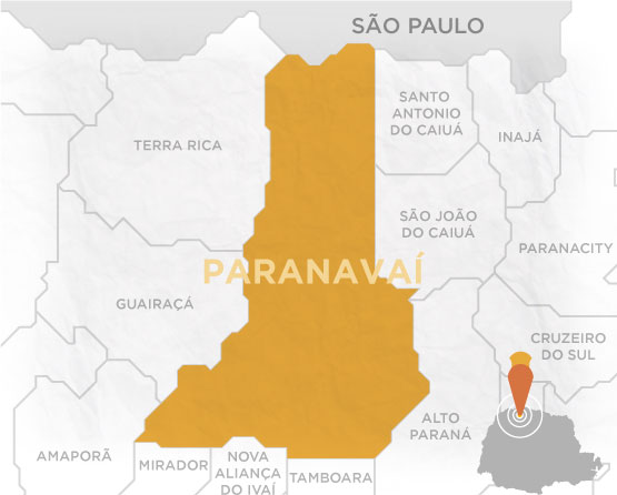Mapa Paranavaí