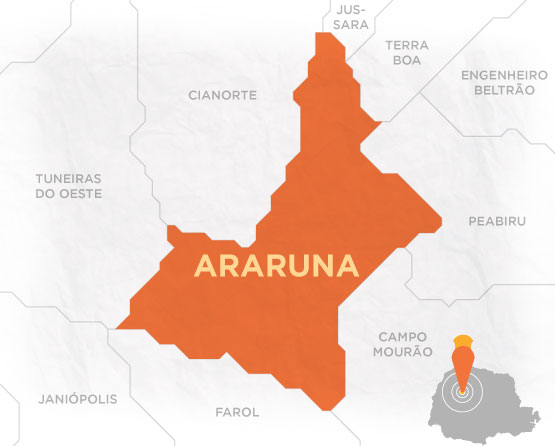 Mapa Araruna