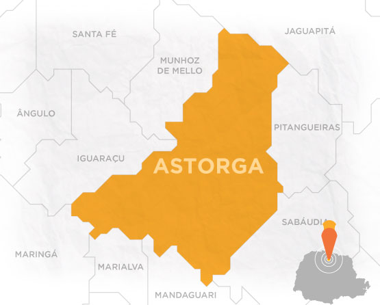 Mapa Astorga