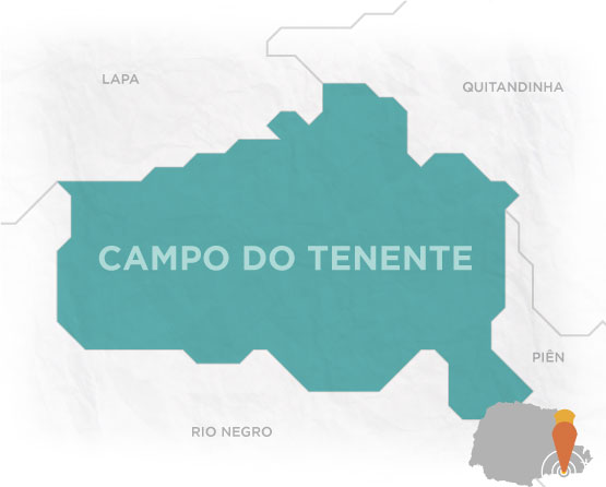 Mapa Campo do Tenente