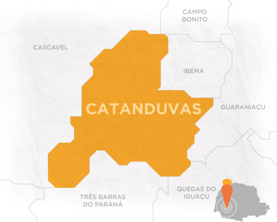 Mapa Catanduvas