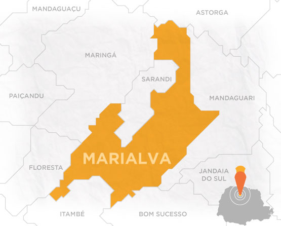 Mapa Marialva