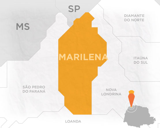 Mapa Marilena