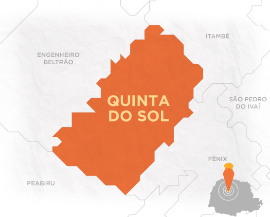 Mapa Quinta do Sol