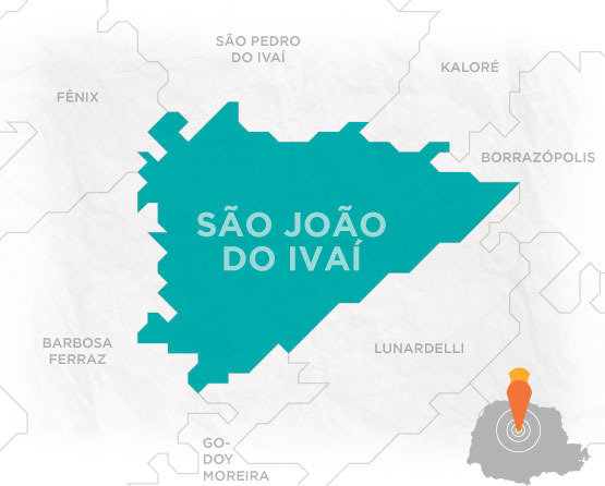 Mapa São João do Ivaí