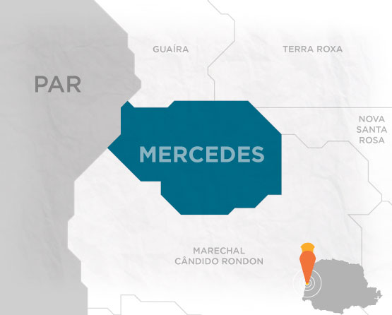 Mapa Mercedes