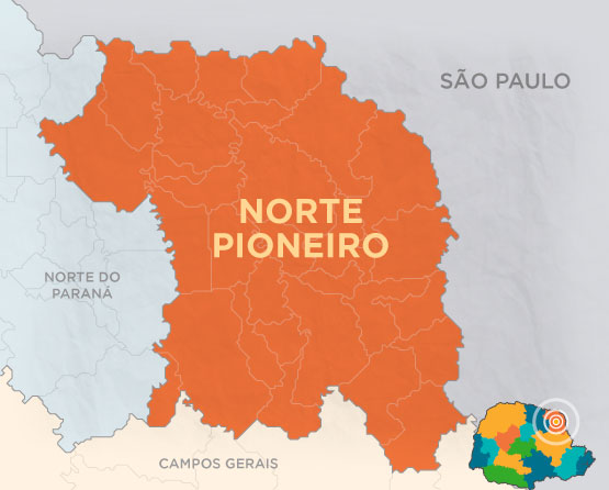Mapa Norte Pioneiro