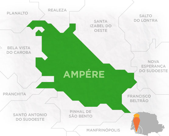 Mapa Ampére