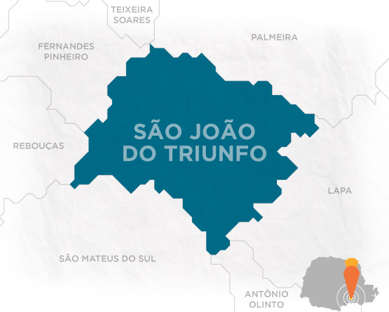 Mapa São João do Triunfo