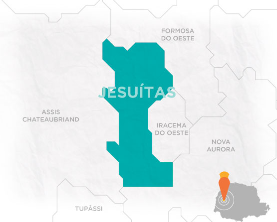 Mapa Jesuítas