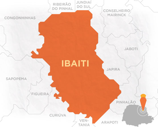 Mapa Ibaiti