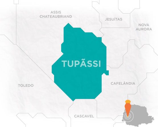 Mapa Tupãssi