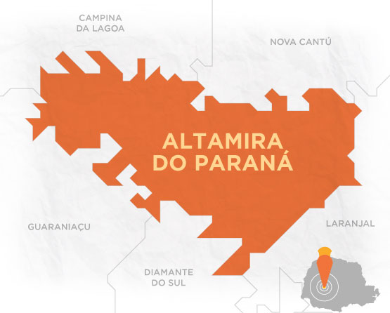 Mapa Altamira do Paraná