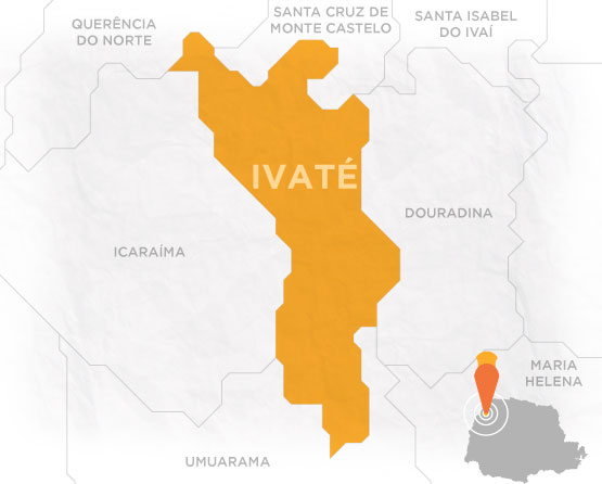 Mapa Ivaté