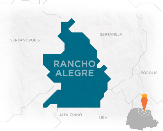 Mapa Rancho Alegre