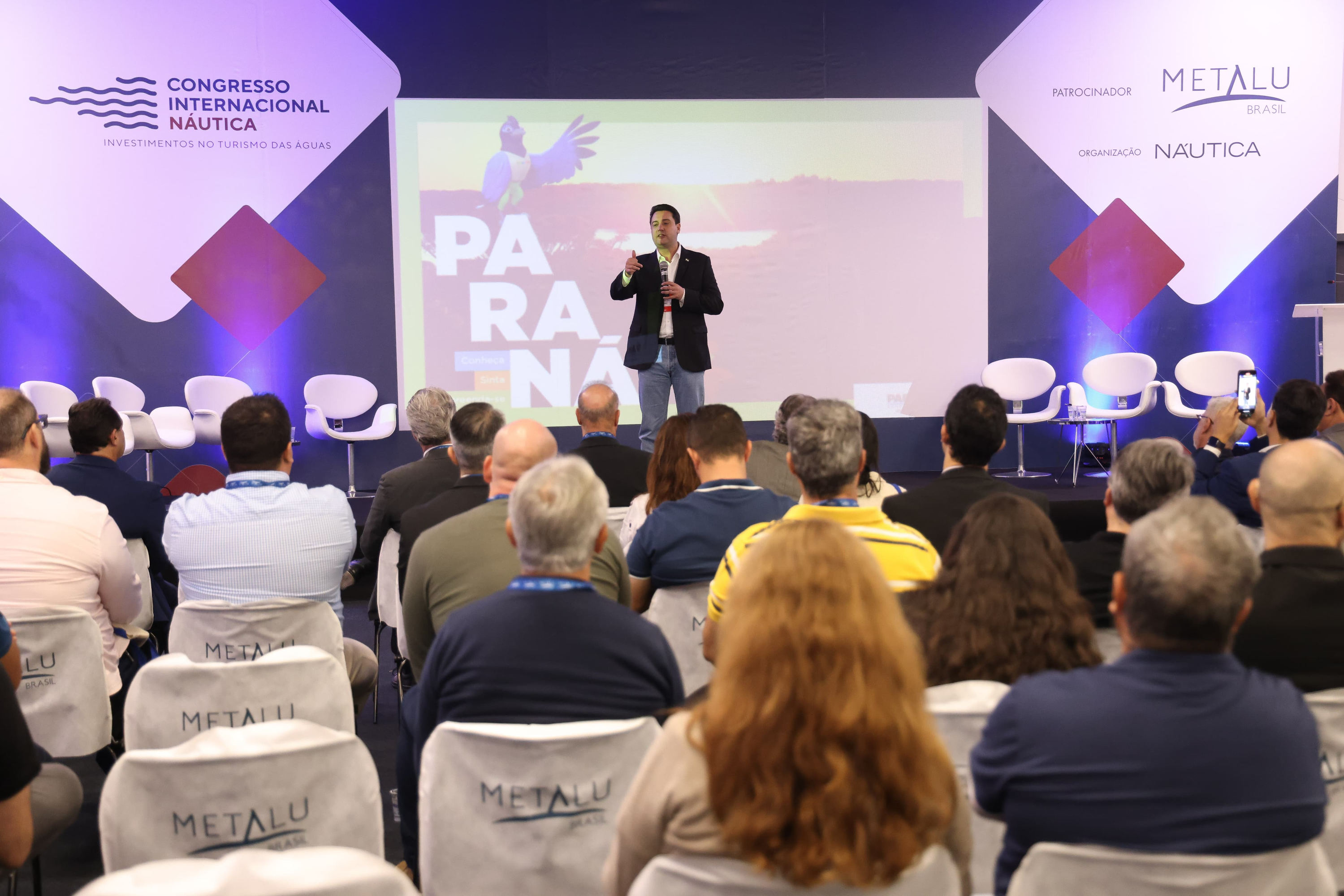 Notícia - Canal do Varadouro: governador mostra projeto em maior evento náutico da América Latina
