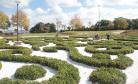 Jardim Europeu no Parque das Araucárias