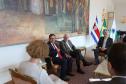 Notícia - Piana apresenta a embaixador da Costa Rica bons resultados na educação e no turismo