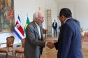 Notícia - Piana apresenta a embaixador da Costa Rica bons resultados na educação e no turismo