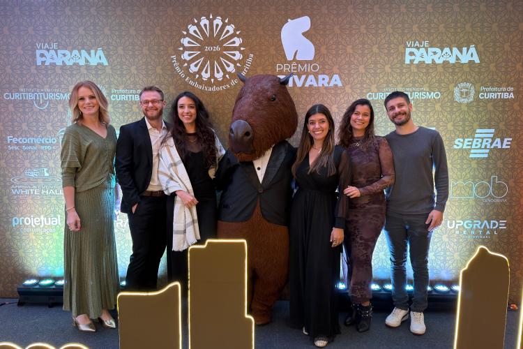 Prêmios Embaixadores de Curitiba e Capivara destacam apoio do Estado ao turismo