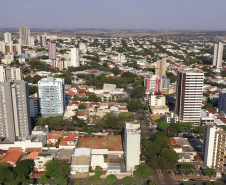 Vista aérea da Cidade