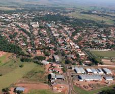 Imagem aérea da cidade